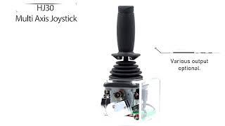 Hall Effect or Potentiometer Hand Grip Joystick