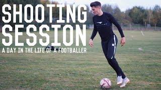 Individual Shooting Session and Match Highlights | A Day In The Life of a Footballer