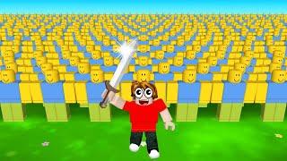 I Created An Army Of 3,145,984 NOOBS! (Roblox)