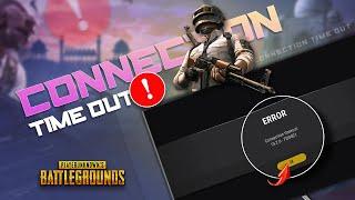 Fix PUBG Battlegrounds Connection Timeout While Playing on PC | Resolve Connection Issues