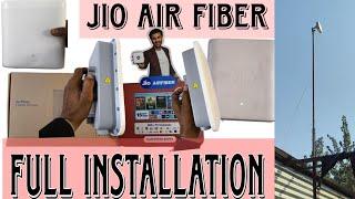 JIO AIR FIBRE FULL INSTALLATION VIDEO #jioairfiber5g #jiofiberinstallation #jiofiber