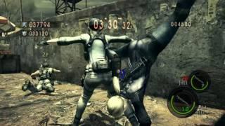 Resident Evil 5 versus jill e jill vs chris e sheva