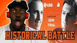 THIS BATTLE WILL BE REMBERED FOR A LONG TIME | NME VS INKIE GBB LS SEMIS | REACTION