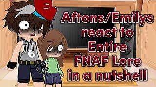 Past Aftons/Emilys react to the entire FNAF lore in a nutshell | GCRV | Bet1er7o5tayunkn0wn