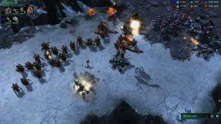 StarCraft II: Heart of the Swarm - Battle Report (Terran vs Zerg)