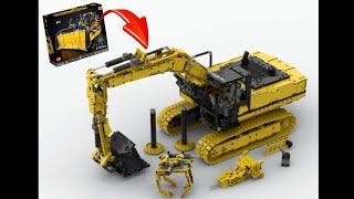 Lego Technic CAT Bulldozer 42131 B-Model MOC