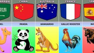 National Animals From Different Countries