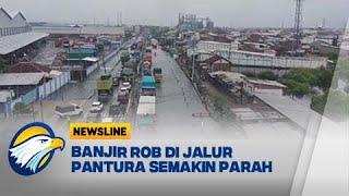 Banjir di Jalur Pantura Semakin Parah di Demak Jawa Tengah - [Newsline]