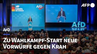 AfD startet Europawahlkampf - neue Vorwürfe gegen Krah | AFP