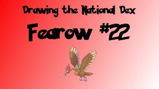 Drawing the National Dex - Fearow #22