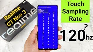 Realme GT Neo 3 Touch Sampling Rate #realme #realmegtneo3