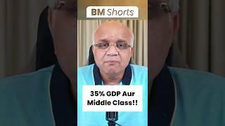 35% GDP Aur Middle Class!! #gstnews #tax