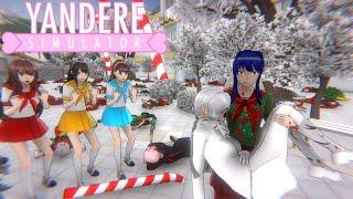 Killing Everyone, but it's Christmastime | Yandere Simulator Christmas Mod