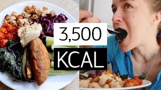 WHAT I EAT IN A DAY | 3,500 kcal (Eating Disorder Recovery & Getting Back on Track)