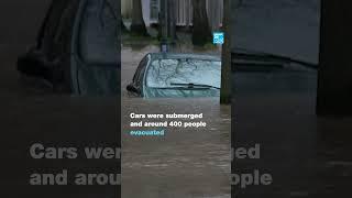 France: #Flooding in city of #Rennes as Storm #Herminia hits … • FRANCE 24 English