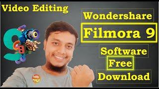 Wondershare Filmora 9 Software Free Download || How to Download Filmora 9 Free Licence Mode...