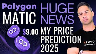 Polygon MATIC HUGE Partnerships / News | Can MATIC Hit $9 and When! Polygon Price Prediction 2025