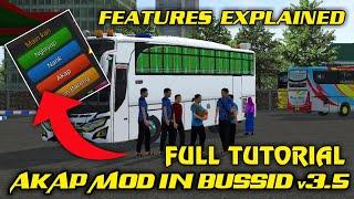 How to add AKAP feature in BUSSID V3.5 |VIRAL GARAGE MOD | MK GAMING MALAYALAM