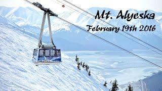 Alyeska Ski Resort February 2016