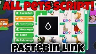 Adopt me all Pets script ️ | (working) pastebin link