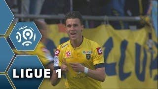 Goal Sébastien CORCHIA (41') - Stade de Reims-FC Sochaux-Montbéliard (0-1) - 20/04/14 - (SdR-FCSM)