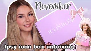 NOVEMBER 2024 IPSY ICON BOX UNBOXING!