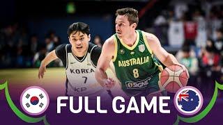 Korea v Australia | Full Basketball Game | FIBA Asia Cup Qualifiers 2025