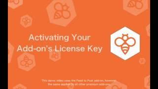 WP RSS Aggregator : Activating Your License Keys