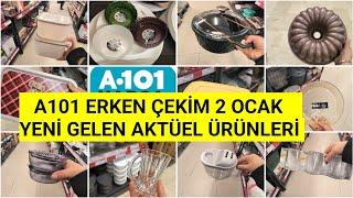 A101 ERKEN ÇEKİM A101 2 OCAK 2024 A101 YEPYENİ AKTÜEL ÜRÜNLERİ A101 BU HAFTA ŞAHANE ÜRÜNLER