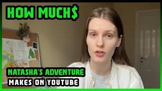 How Much Natasha's Adventure Get paid From YouTube