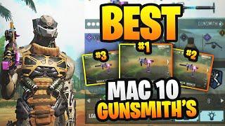 BEST MAC 10 Gunsmiths! Top 3 builds for Cod Mobile Mac 10 gunsmiths
