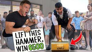 Lift the the IMPOSSIBLE HAMMER, win $500 (public challenge)