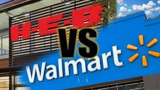 Walmart -VS- HEB Which Store Has Cheaper Prices and Will Save You The Most Money?HUGE Grocery Haul