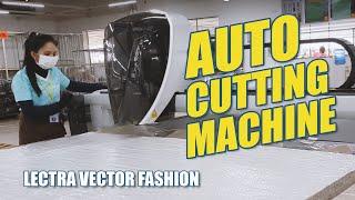 How Lectra auto cutting machine work - Vector Fashion IQ80