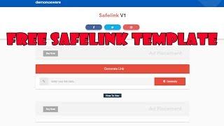 How to Create Safelink Blog in Blogger.com