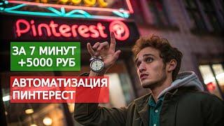 Автоматизация Pinterest за 7 минут Пошаговая инструкция