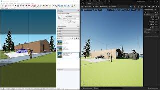 Videoguide - Export Sketchup Import in Unreal Engine 5, Easy and Fast with Datasmith Exporter Plugin