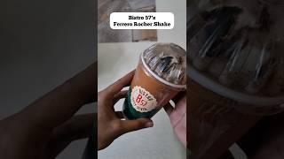 Bistro 57's Ferrero Rocher Shake | Burgrill Paneer Tikka Sub #viral #trending #food #shorts #fyp #pw