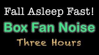 Best Box Fan White Noise - 3 Hours of Black Screen for Sleep