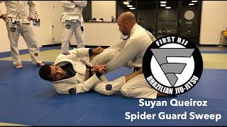 First BJJ-Spider Guard Sweep