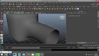 Maya tutorial : Merge Vertex and Character modeling