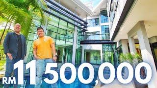 House Tour: RM11.5 Million Mansion w/ National Palace View Damansara Heights, Kuala Lumpur w iherng