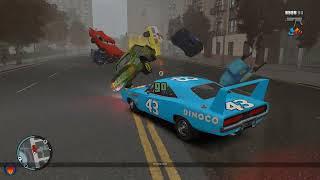 GTA IV Cars the King Paintjob for Dodge Charger Daytona