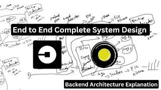 OLA / UBER - Complete System Design | System Design Interview Prep