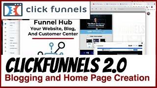 ClickFunnels 2.0 PL - Funnel Hubs, Websites, Blogs and Pages all Built With The ClickFunnels Editor