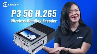 P3 5G H.265 Wireless Bonding Encoder Unboxing