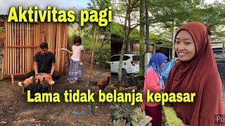 AKTIVITAS BERBERES RUMAH⁉️ LANJUT KE PASAR