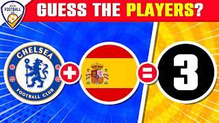 GUESS THE PLAYERS OF A NATIONALITY IN A CLUB? ️ | FOOTBALL QUIZ 2024