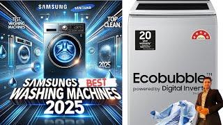 Best Washing Machine of 2025: Samsung Fully-Automatic Smart, Efficient & Affordable Washing Machine!