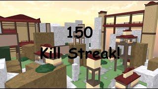 150 Kill Streak! [ROBLOX Be a Parkour Ninja] Montage #3